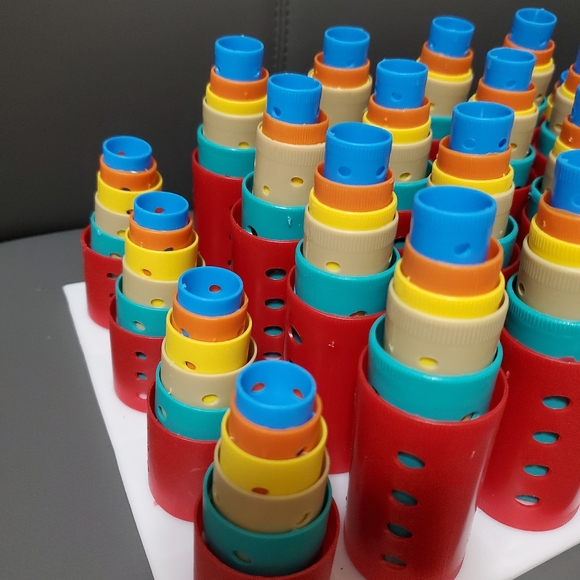 Vintage curlers and stand - Picture 4 of 4